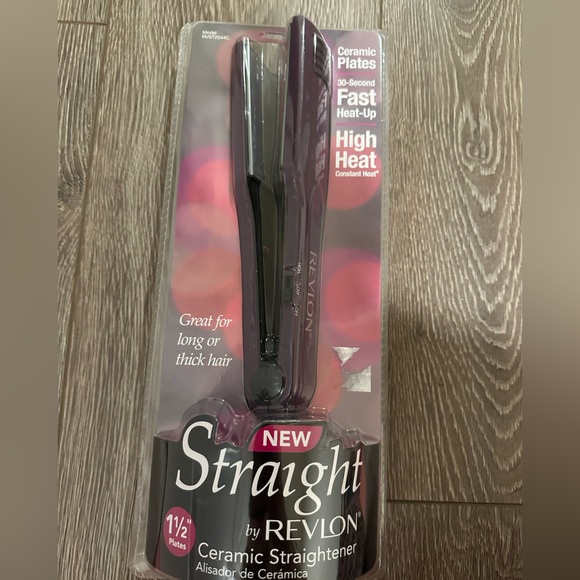 Brand New Revlon Hair Straightener 1 1/2 inch plates - Picture 4 of 4